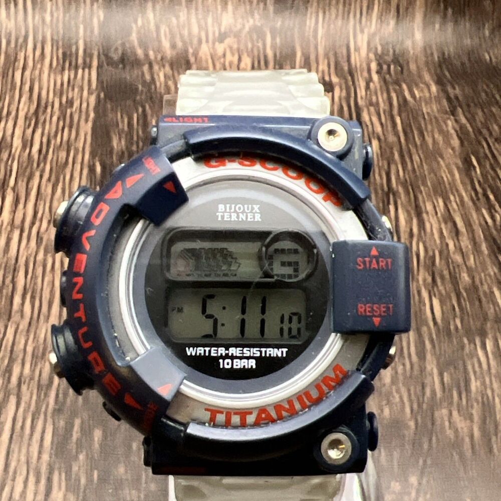 Bijoux Terner Adventure watch Rare New Battery Red, White And Blue New Battery